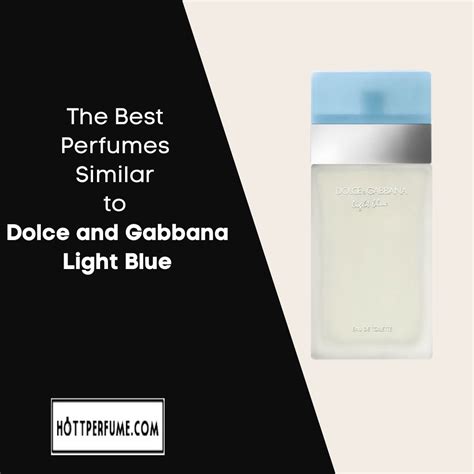 perfumes similar to dolce gabbana light blue